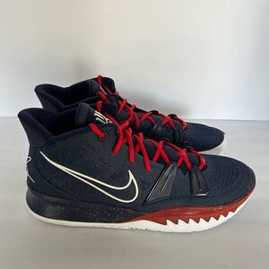 NEW Nike Kyrie 7 Navy, White & Red U of Arizona official basketball shoe!